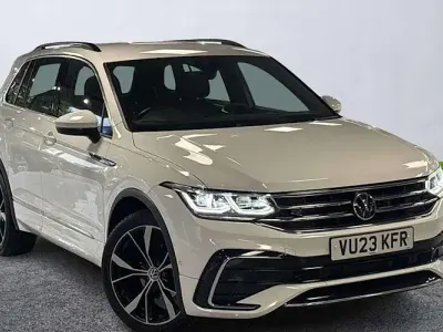 Used VW Tiguan R-line 150 HP (110 kW) 2023 White SUV