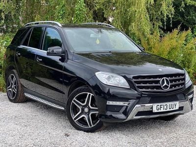 Black Used 2013 Mercedes ML250 AMG SUV | £9,195 (Good price)