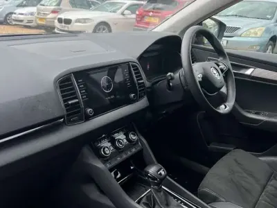 Used Skoda Karoq SE L 150 HP (110 kW) 2024 Black magic pearlescent SUV