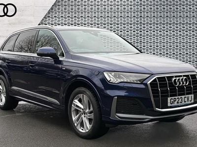 Used Audi Q7 S-Line 286 HP (210 kW) 2023 Blue SUV