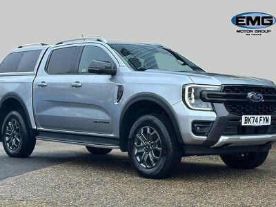 Silver Used 2024 Ford Ranger Wildtrack Pickup | £33,995 (Good price)