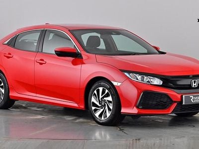 Used Honda Civic SE 129 HP (94 kW) 2017 Rallye red Hatchback