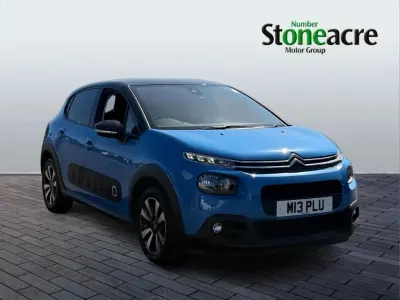 Used Citroën C3 Flair 108 HP (79 kW) 2019 Blue Hatchback