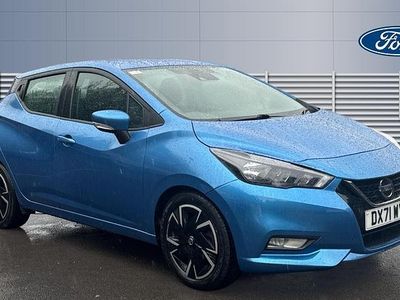 Blue Used 2021 Nissan Micra Acenta Hatchback | £12,448 (Fair price)