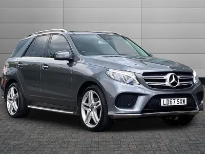 Used Mercedes GLE350 AMG Line Premium 258 HP (189 kW) 2018 Selenite grey Estate