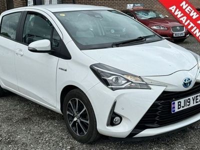 used Toyota Yaris 1.5 VVT I ICON TECH 5 DOOR WHITE HYBRID AUTOMATIC 1 FORMER KEEPER