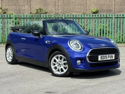 Used Mini Cooper Cabriolet Classic 2019 Blue Cabriolet