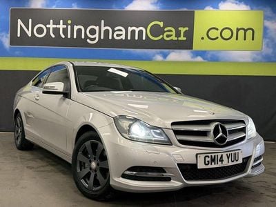 Begagnad Mercedes C220 Executive 170 HK (125 kW) 2014 Silver Sportkupé