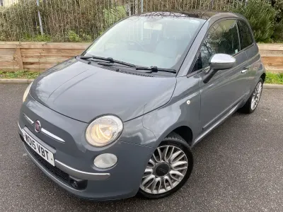 Used Fiat 500 69 HP (50 kW) 2015 Grey Hatchback