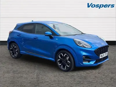 Używany Ford Puma ST-Line X 123 KM (90 kW) 2024 Niebieski SUV
