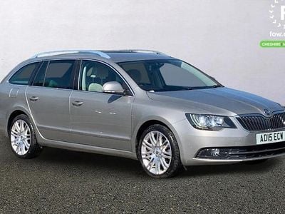 Used Skoda Superb Elegance 170 HP (125 kW) 2015 Beige Estate