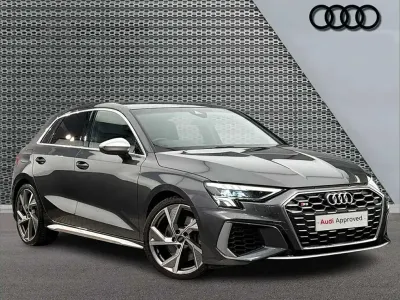 Used Audi S3 Sportback Comfort 306 HP (225 kW) 2020 Grey Hatchback