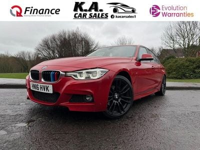 Used BMW 320 M Sport 188 HP (138 kW) 2016 Red Sedan
