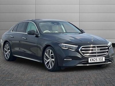 Used Mercedes E200 Premium 204 HP (150 kW) 2025 Obsidian black Sedan
