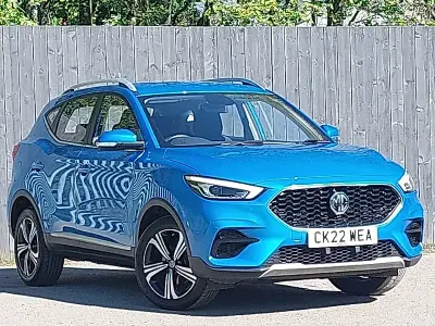 Usado MG ZS Excite 106 HP (77 kW) 2022 Azul SUV