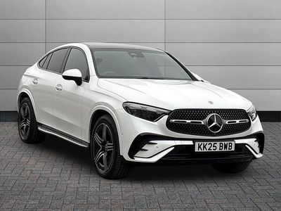 Used Mercedes GLC220 AMG Line Premium 194 HP (142 kW) 2025 White Coupe