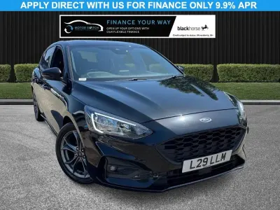Used Ford Focus ST-Line 125 HP (91 kW) 2019 Black Hatchback
