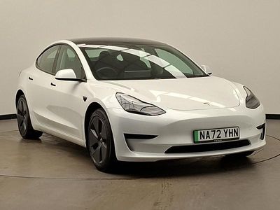 White Used 2022 Tesla Model 3 RWD Sedan | £20,998 (Fair price)