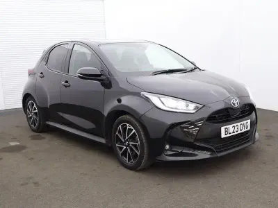 Used Toyota Yaris Hybrid Design 2023 Black Hatchback