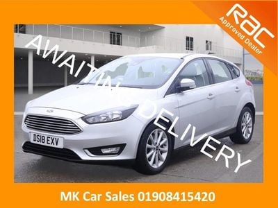 Silver Used 2018 Ford Focus Titanium Hatchback | £7,995 (Good price)