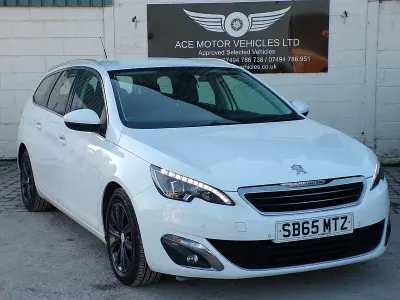 Used Peugeot 308 Allure 2015 White Estate