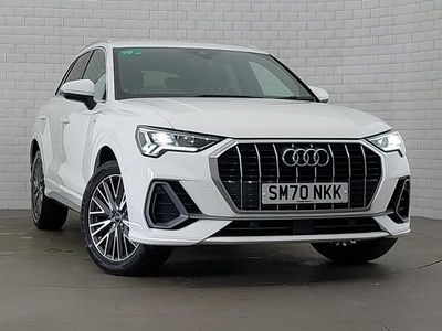 Second-hand Audi Q3 S-Line 150 CP (110 kW) 2020 Alb SUV