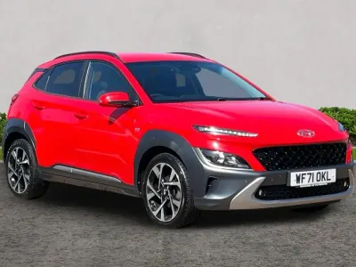 Used Hyundai Kona Premium 117 HP (86 kW) 2021 Red SUV