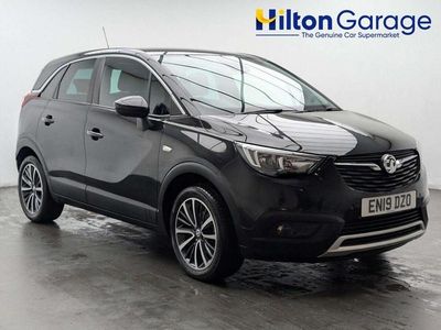 Used Vauxhall Crossland X Elite 110 HP (80 kW) 2019 Black SUV