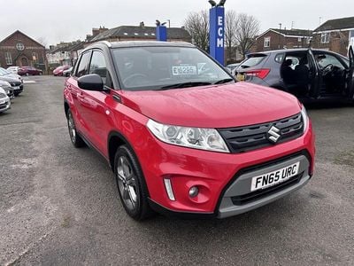 Red/black Used 2015 Suzuki Vitara SZ-T Hatchback | £6,295 (Fair price)