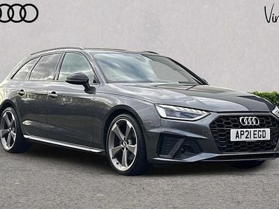 Grey Used 2021 Audi A4 Black Edition Estate | £20,307 (Fair price)