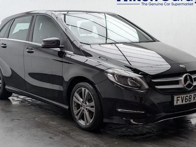Used Mercedes B180 Exclusive 122 HP (89 kW) 2018 Black MPV