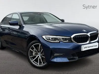Used BMW 330e Sport Line 288 HP (211 kW) 2019 Blue