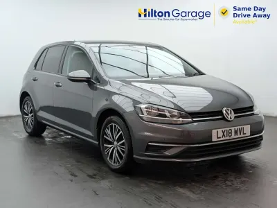 Used VW Golf VII SE 125 HP (91 kW) 2018 Grey Hatchback