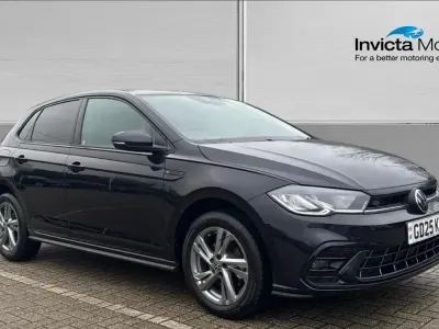 Used VW Polo R-line 115 HP (84 kW) 2025 Black Hatchback