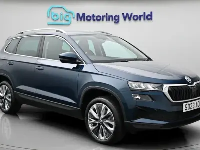 Used Skoda Karoq SE L 150 HP (110 kW) 2023 Blue SUV