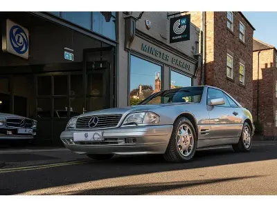 Used Mercedes SL320 1996 Silver Cabriolet