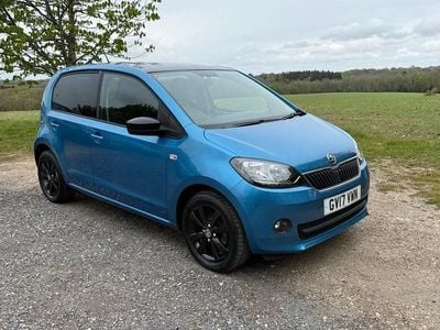Used Skoda Citigo Colour Edition 60 HP (44 kW) 2017 Blue Hatchback