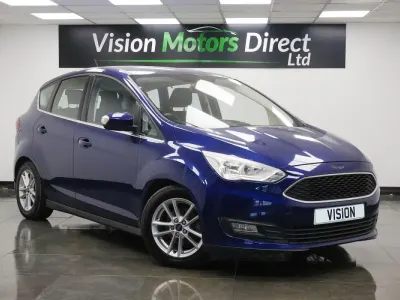 Used Ford C-MAX Zetec 125 HP (91 kW) 2017 Blue MPV