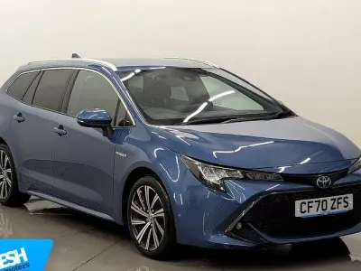 Used Toyota Corolla Design 184 HP (135 kW) 2021 Blue Estate