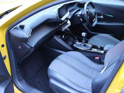 Yellow Used 2021 Peugeot 208 Allure Hatchback | £12,469 (Fair price)