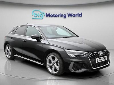 Used Audi A3 Sportback S-Line 150 HP (110 kW) 2023 Black Hatchback
