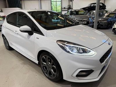 Usado Ford Fiesta ST-Line 125 HP (91 kW) 2020 Branco Citadino