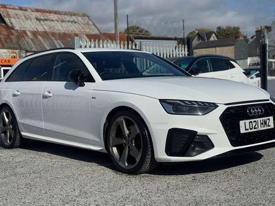 Used Audi A4 Black Edition 150 HP (110 kW) 2021 White Estate