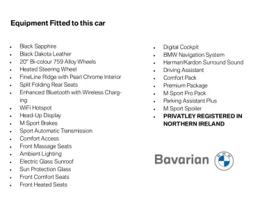 Used BMW 540 M Sport 335 HP (246 kW) 2019 Black