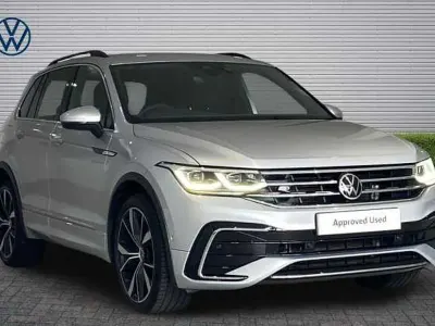 Used VW Tiguan R-line 150 HP (110 kW) 2021 Black SUV