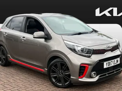 Begagnad Kia Picanto GT-Line S 83 HK (61 kW) 2017 Silver Halvkombi
