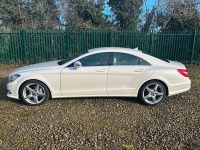 Used Mercedes CLS350 AMG 2014 White Coupe