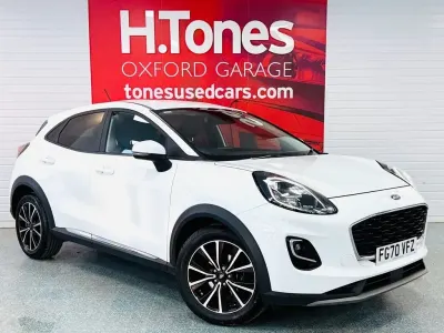 Used Ford Puma Titanium 125 HP (91 kW) 2020 White Hatchback