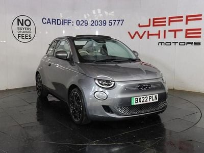 Used Fiat 500e La Prima 2022 Grey Cabriolet
