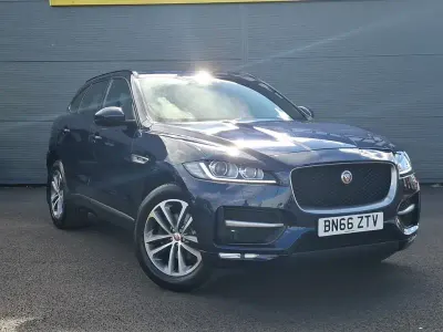 Used Jaguar F-Pace R-Sport 180 HP (132 kW) 2016 Blue SUV